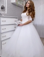 Пышное свадебное платье  размер 42-44-46