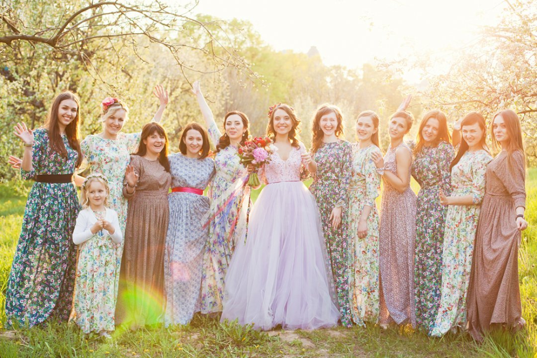 Как выбрать платье для подружек невесты. Фото 8