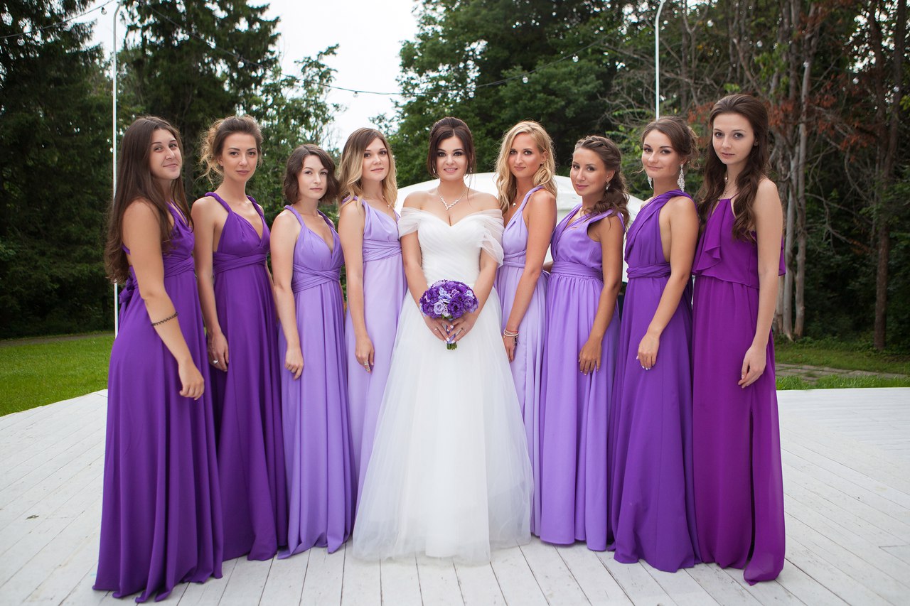 Как выбрать платье для подружек невесты. Фото 2