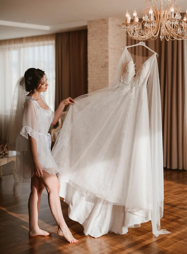 Как отпарить свадебное платье в домашних условиях. Фото 2