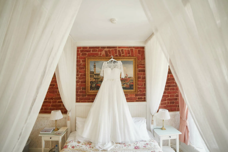 Как отпарить свадебное платье в домашних условиях. Фото 11