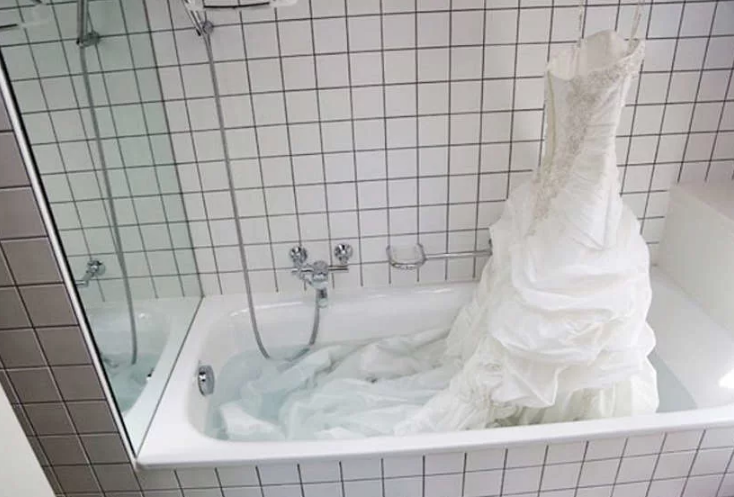 Как отпарить свадебное платье в домашних условиях. Фото 14