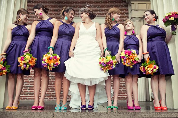 Все о платьях для подружек невесты. Фото 7