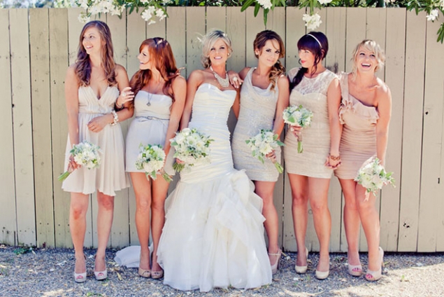 Все о платьях для подружек невесты. Фото 1