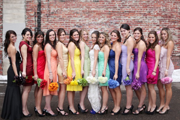 Все о платьях для подружек невесты. Фото 10
