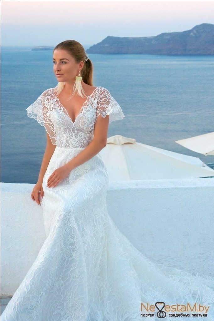 Свадебное платье Marianna прямое айвори, фото, коллекция 2020