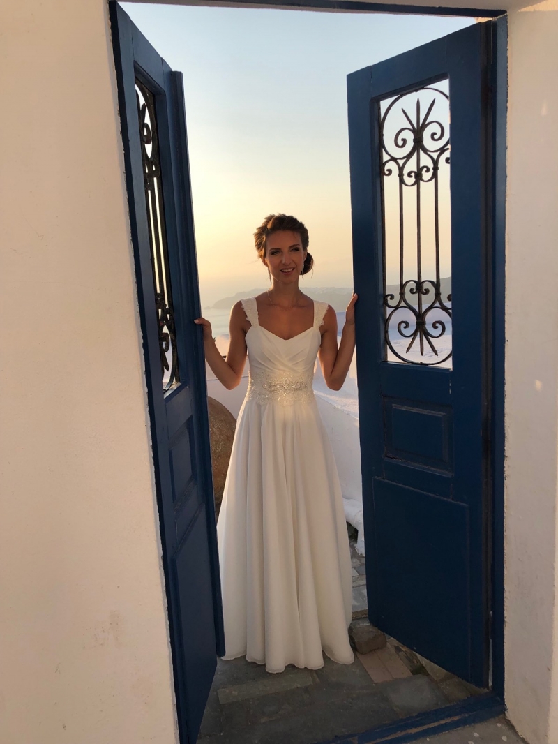 Греческие Свадебные платья ампир (греческое) белое, длинное, в пол, подходит беременным, фото, коллекция 2021