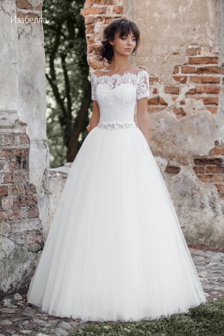 Свадебное платье Изабелла бальное (пышное) белое, фото, коллекция 2017