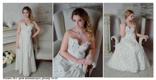 Свадебное платье  Кэтрин 38-40-42 размер купить в Минске