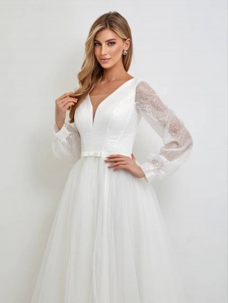 Блестящее свадебное платье купить в Минске