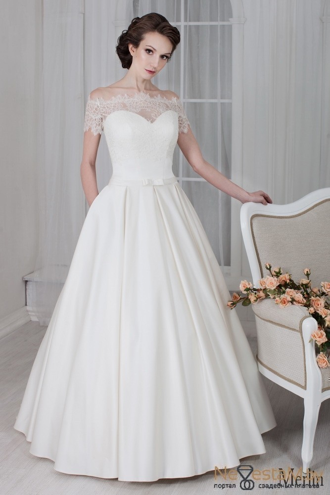 Свадебное платье Merelin бальное (пышное) белое, длинное, пышное, фото, коллекция 2019