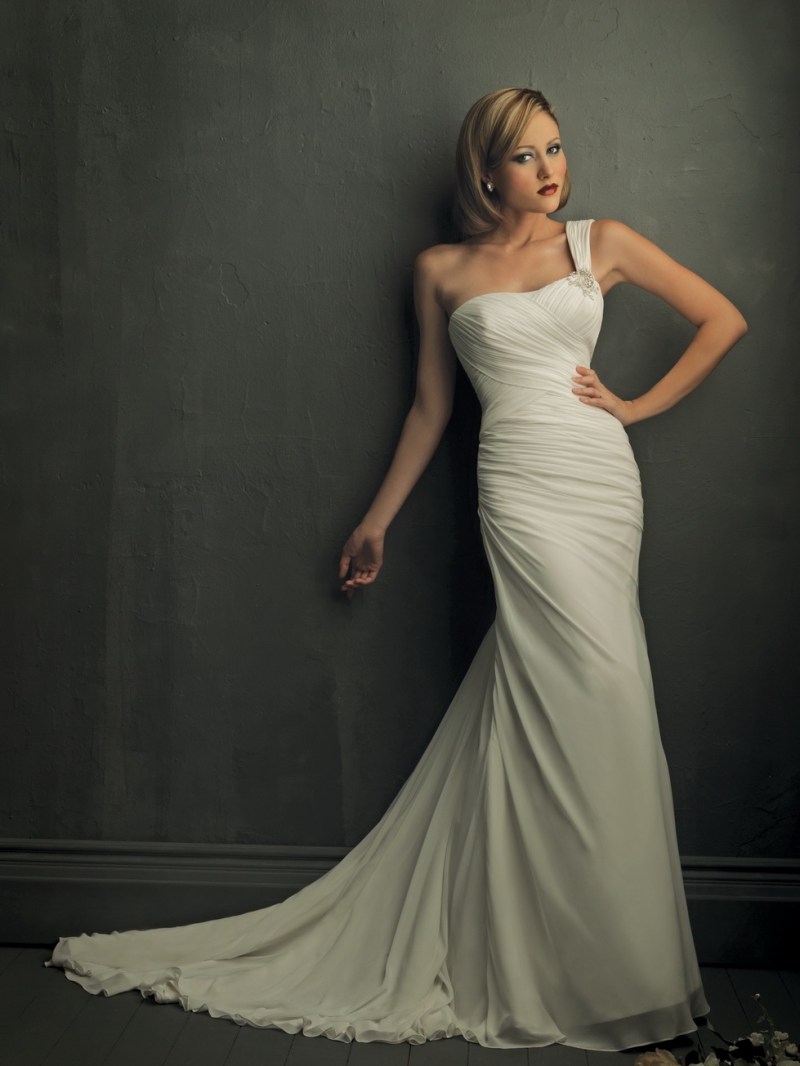 Свадебное платье 8702 прямое айвори, длинное, фото, коллекция 2022