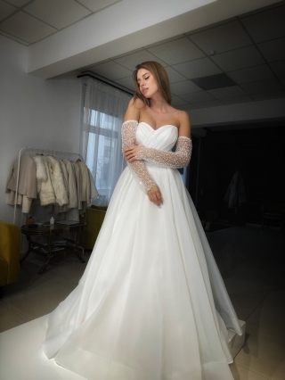 Свадебное платье Bertrasia organza купить в Минске