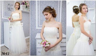Свадебное платье 42-44-46 р.  купить в Минске