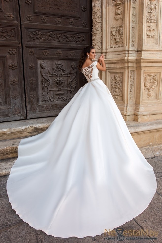 Свадебное платье Raffaella а-силуэт (принцесса) белое, фото, коллекция 2017