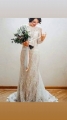 Кружевное свадебное платье трансформер .42-44 размер 
