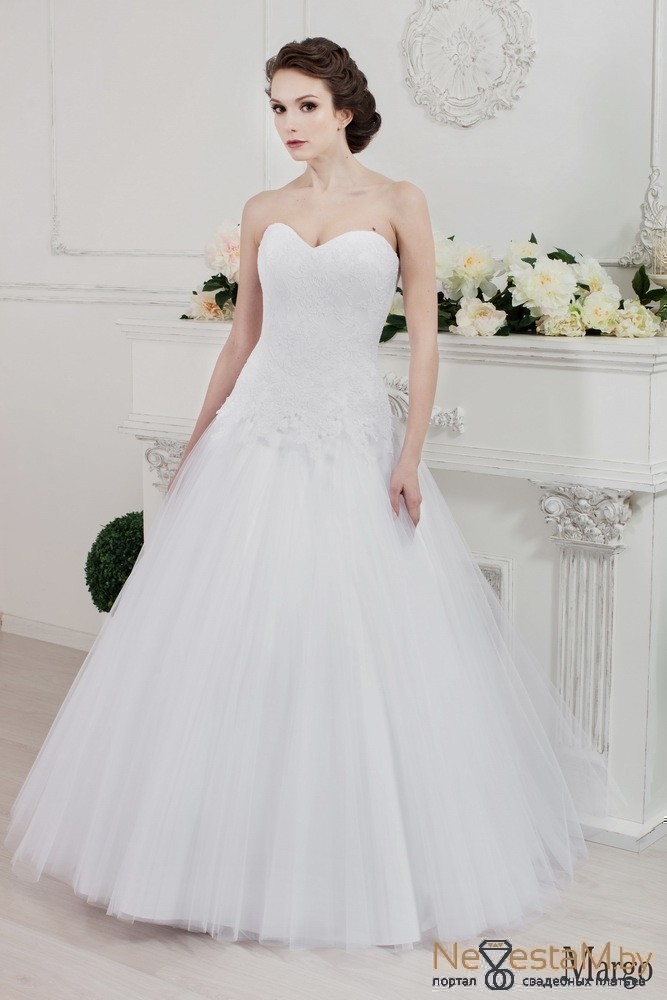 Свадебное платье Margo бальное (пышное) белое, длинное, пышное, фото, коллекция 2019