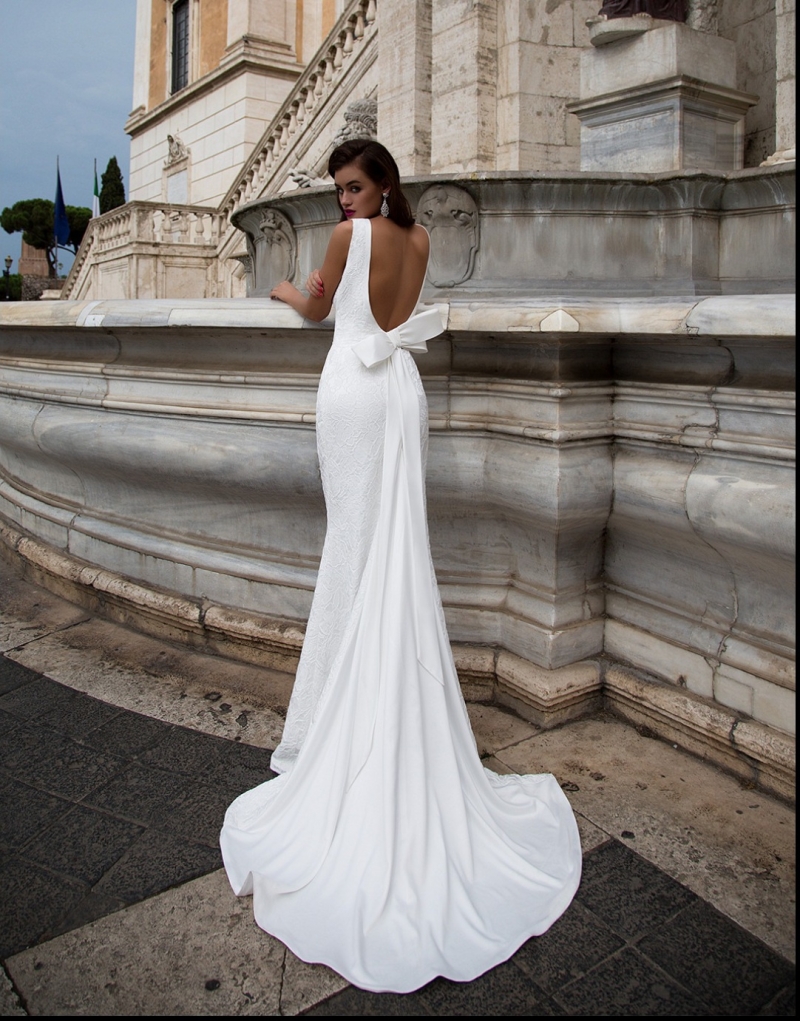 Свадебное платье Parma а-силуэт (принцесса) белое, длинное, фото, коллекция 2017