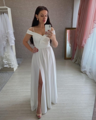 Прямое свадебное платье купить в Минске